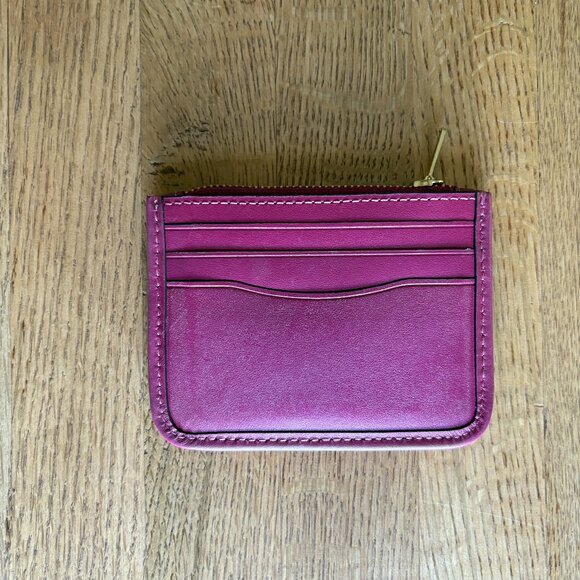 NEW Coach Pink Card Case Wallet - Picture 4 of 5